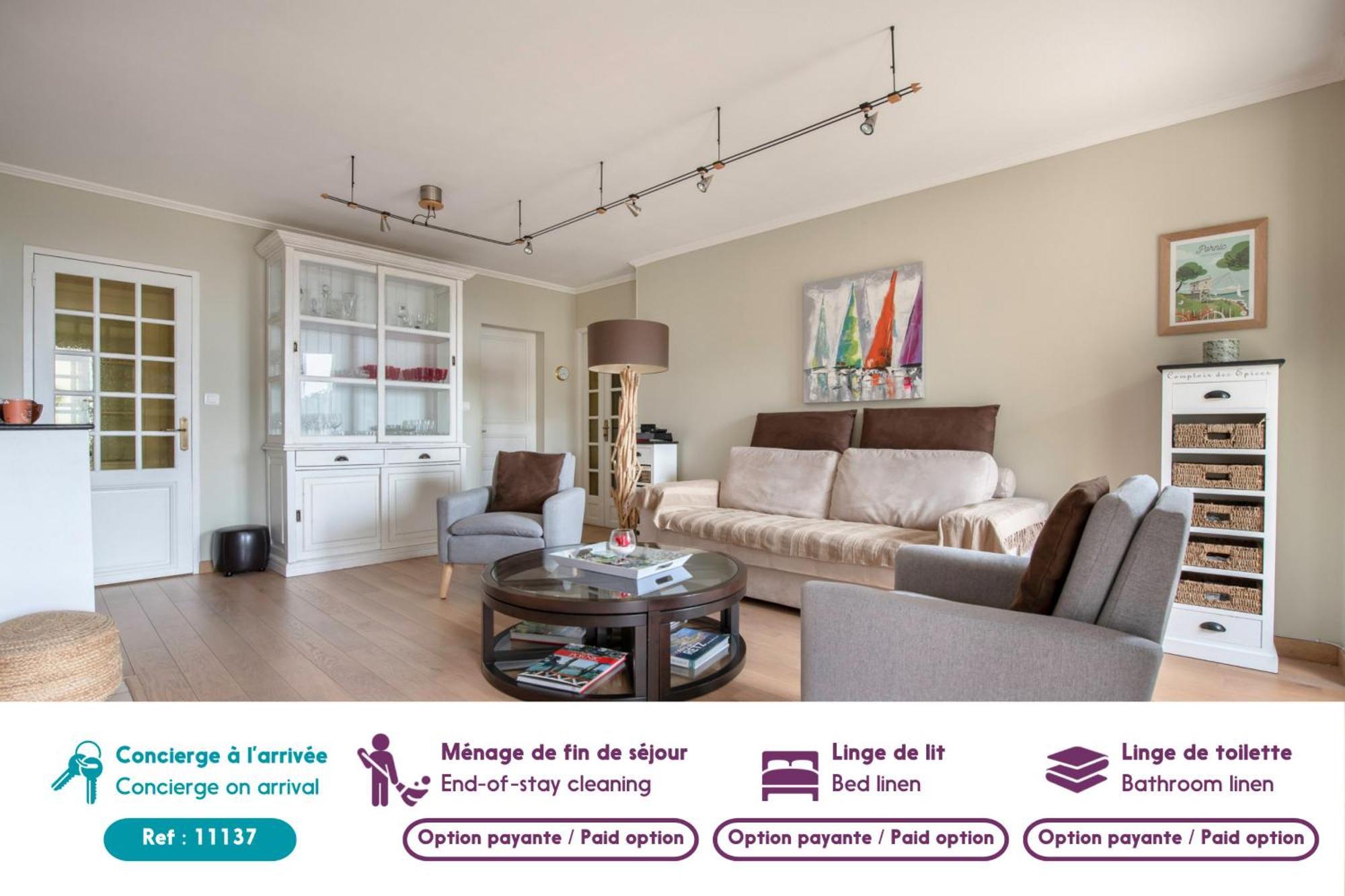 Appartement Face Mer Pour 4 Personnes ปอร์นิก ภายนอก รูปภาพ